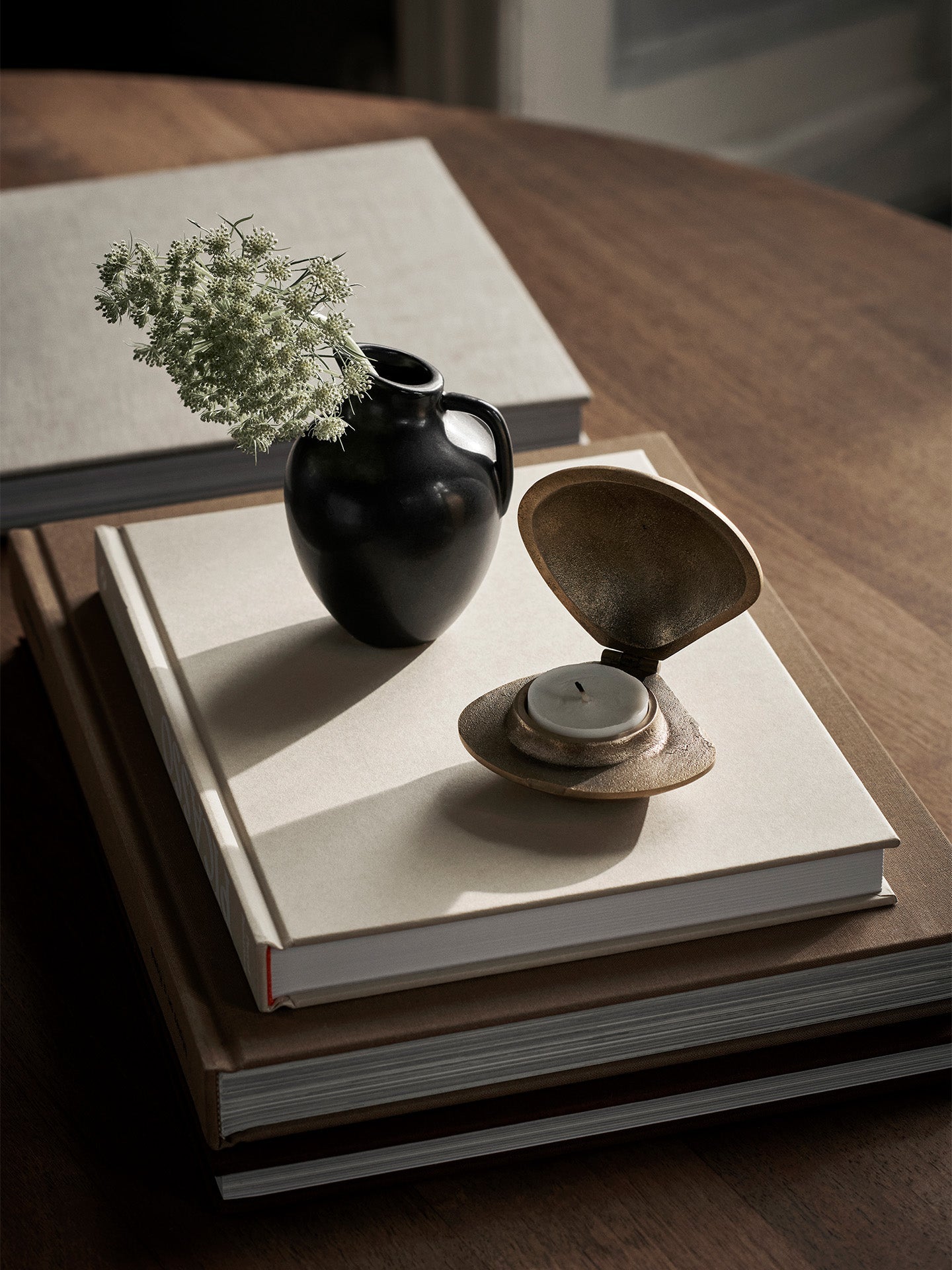 Clam Tealight Candle Holder