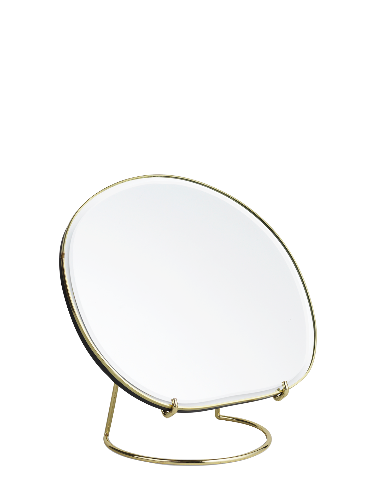 Pond Table Mirror, Brass