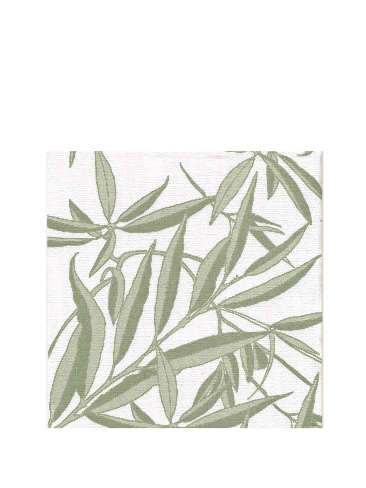 Dinner napkins (40x40cm), Feuilles de Saule