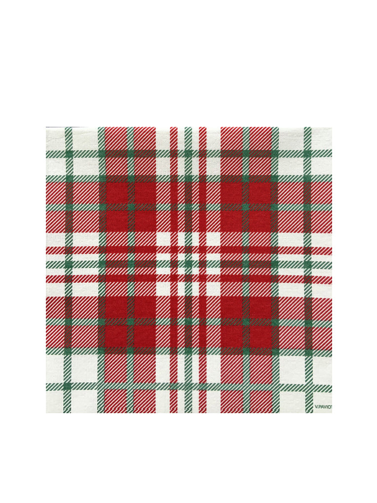 Dinner napkins (40x40cm), Ecossais Vert