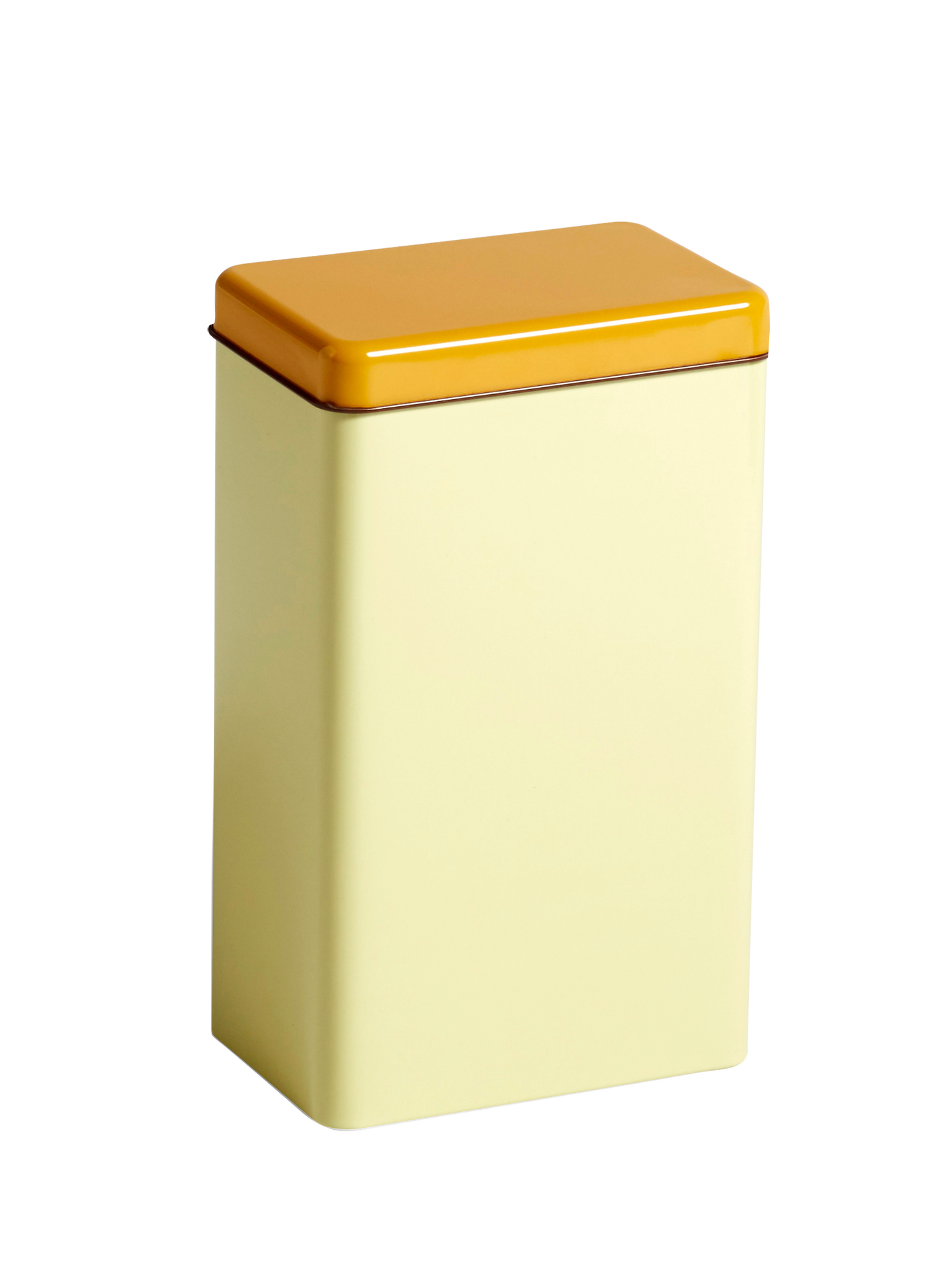 Tin by Sowden, blue, green, yellow or pink