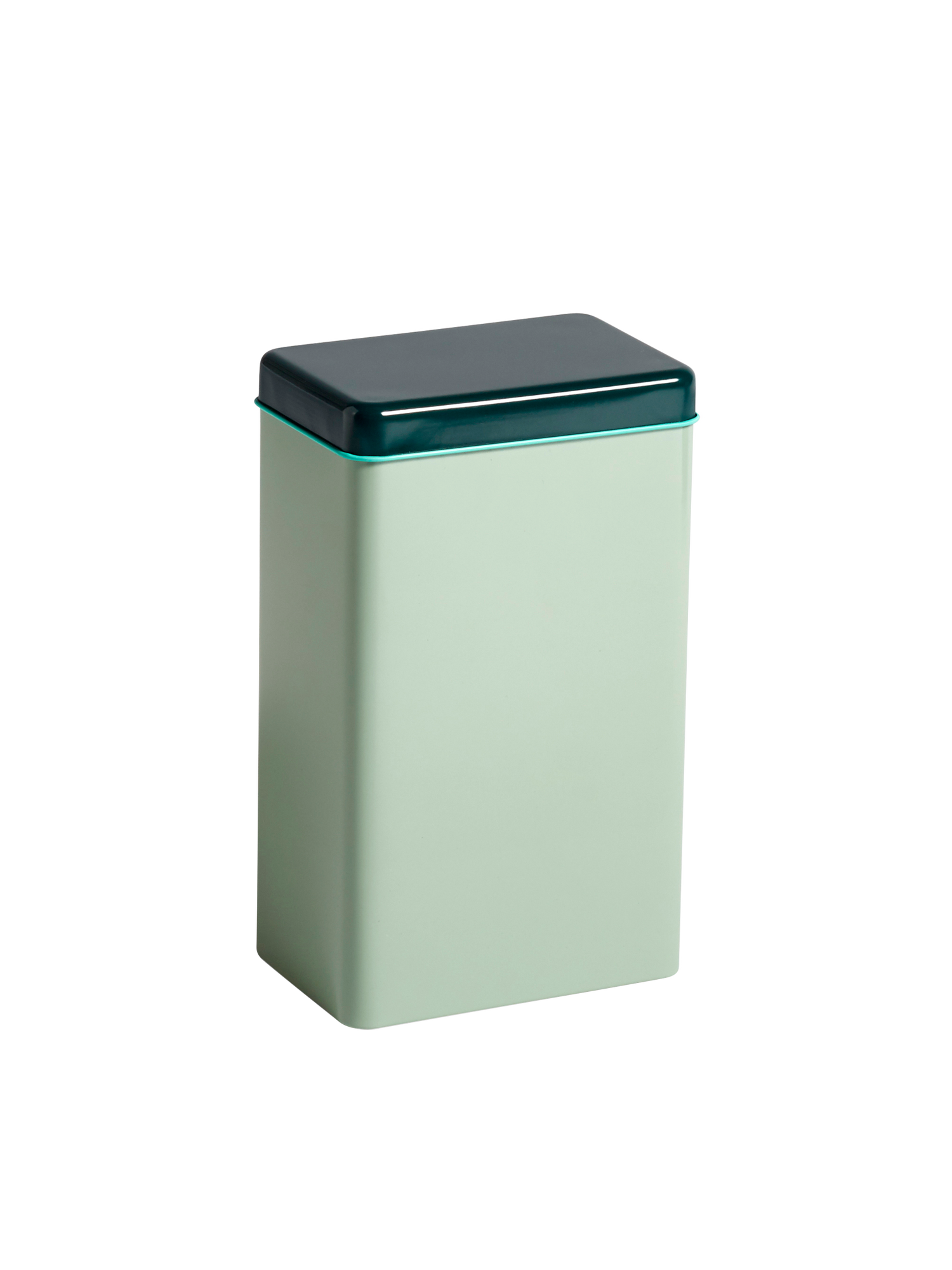 Tin by Sowden, blue, green, yellow or pink
