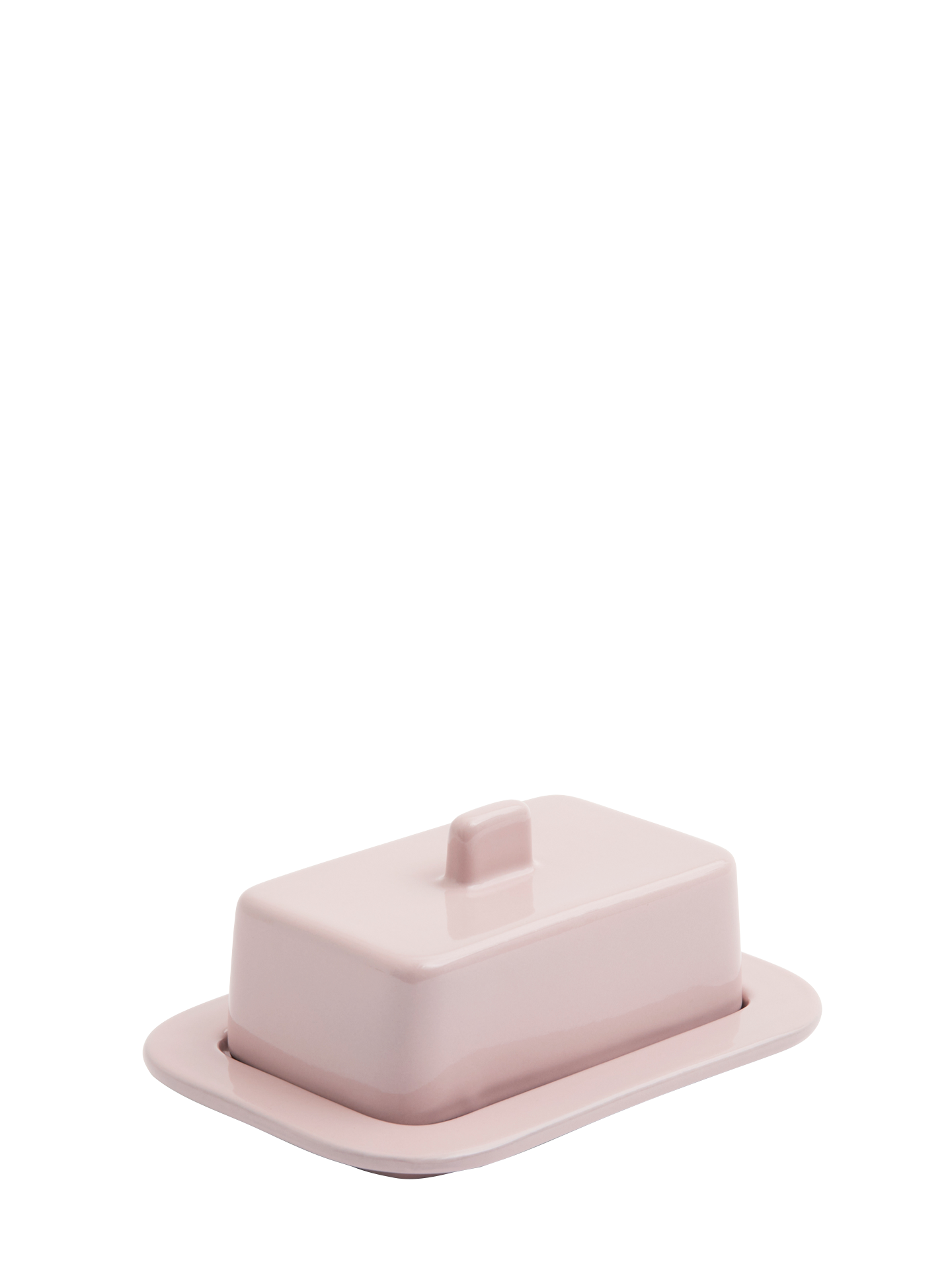 Barro Butter Dish, Pink