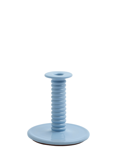 Barro Candleholder, Light blue (17cm)