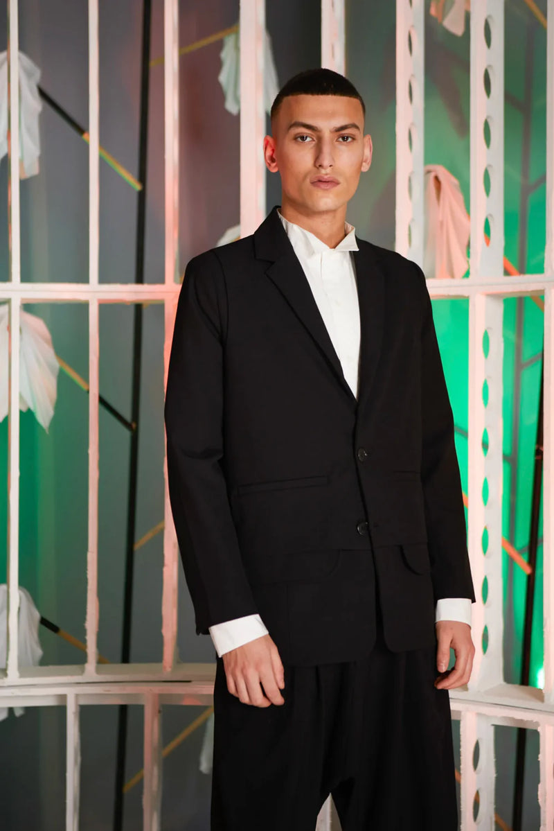 Ants blazer, black
