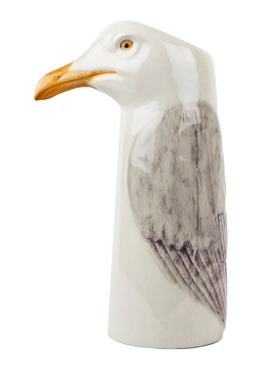 Herring Gull flower vase, large