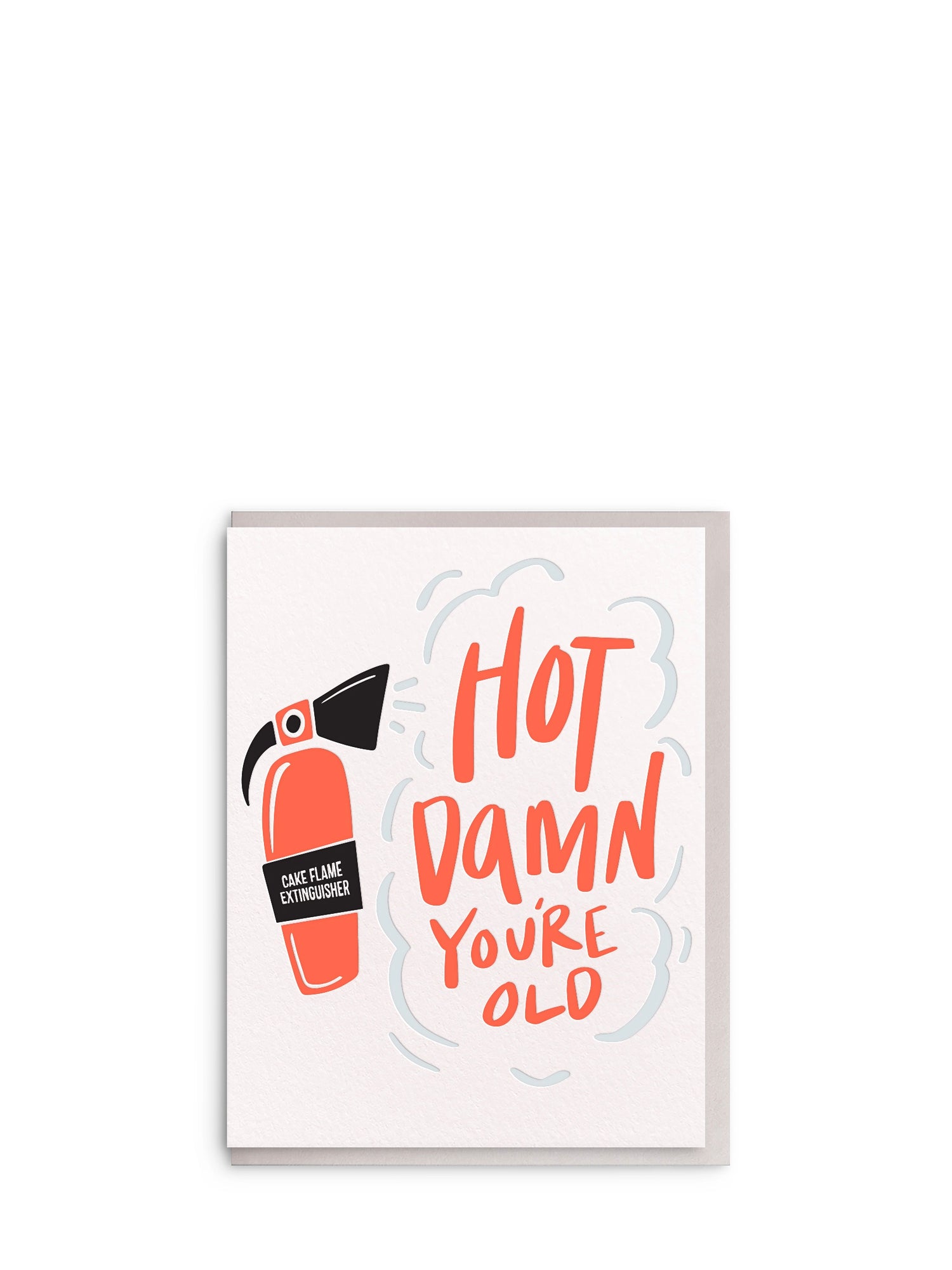 Hot damn birthday card