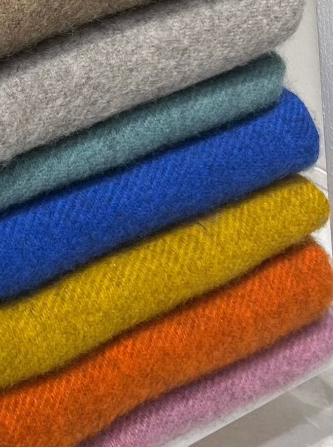 Gotland wool throw, various colours (130x200cm)