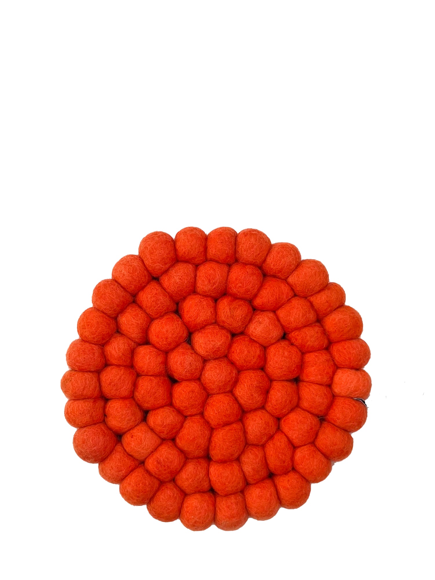 Round Trivet, coral