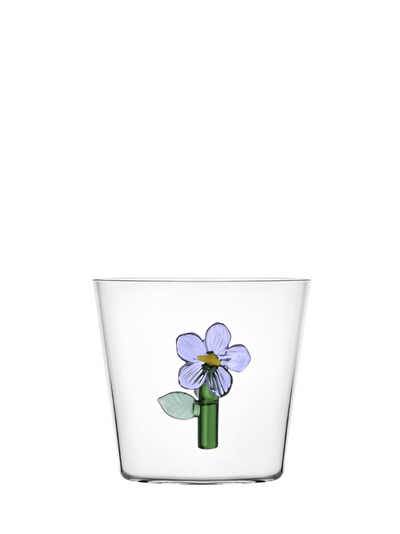 Lilac flower tumbler, Botanica collection