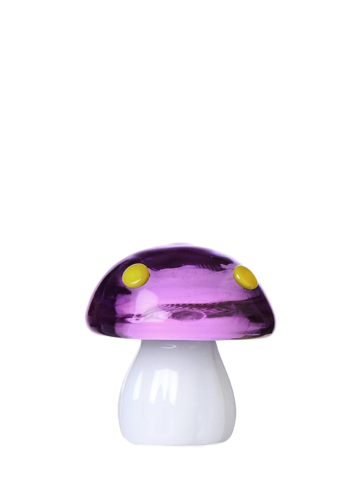 Purple Mushroom Paperweight, Alice Collection