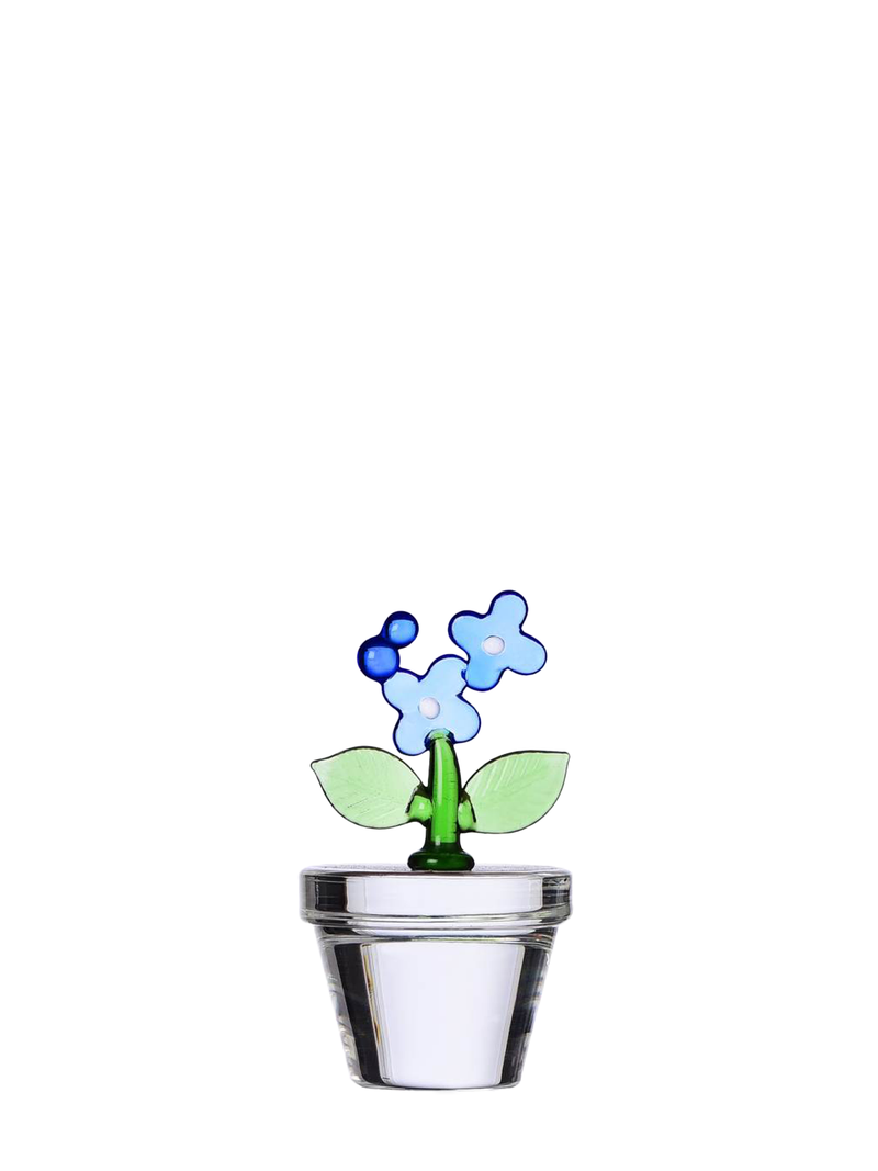 Light blue flower paperweight, Fruits & Flower collection