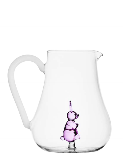 Pink bunny pitcher, Animal Farm Collection