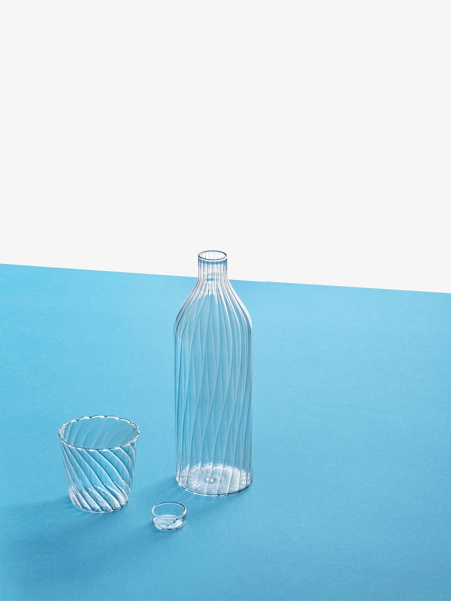 Venezia Ottico water pitcher w/ lid