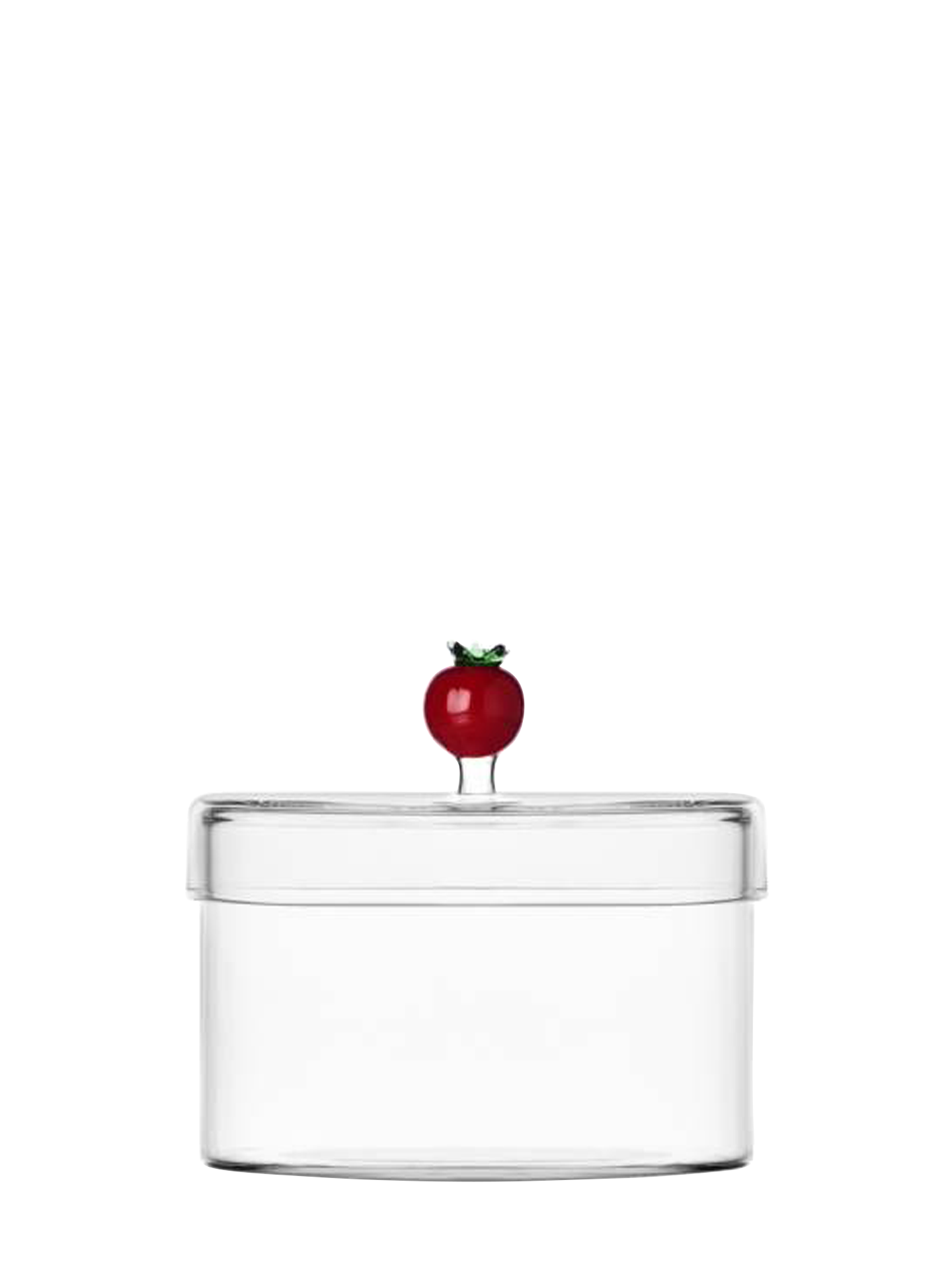 Glass jar tomato