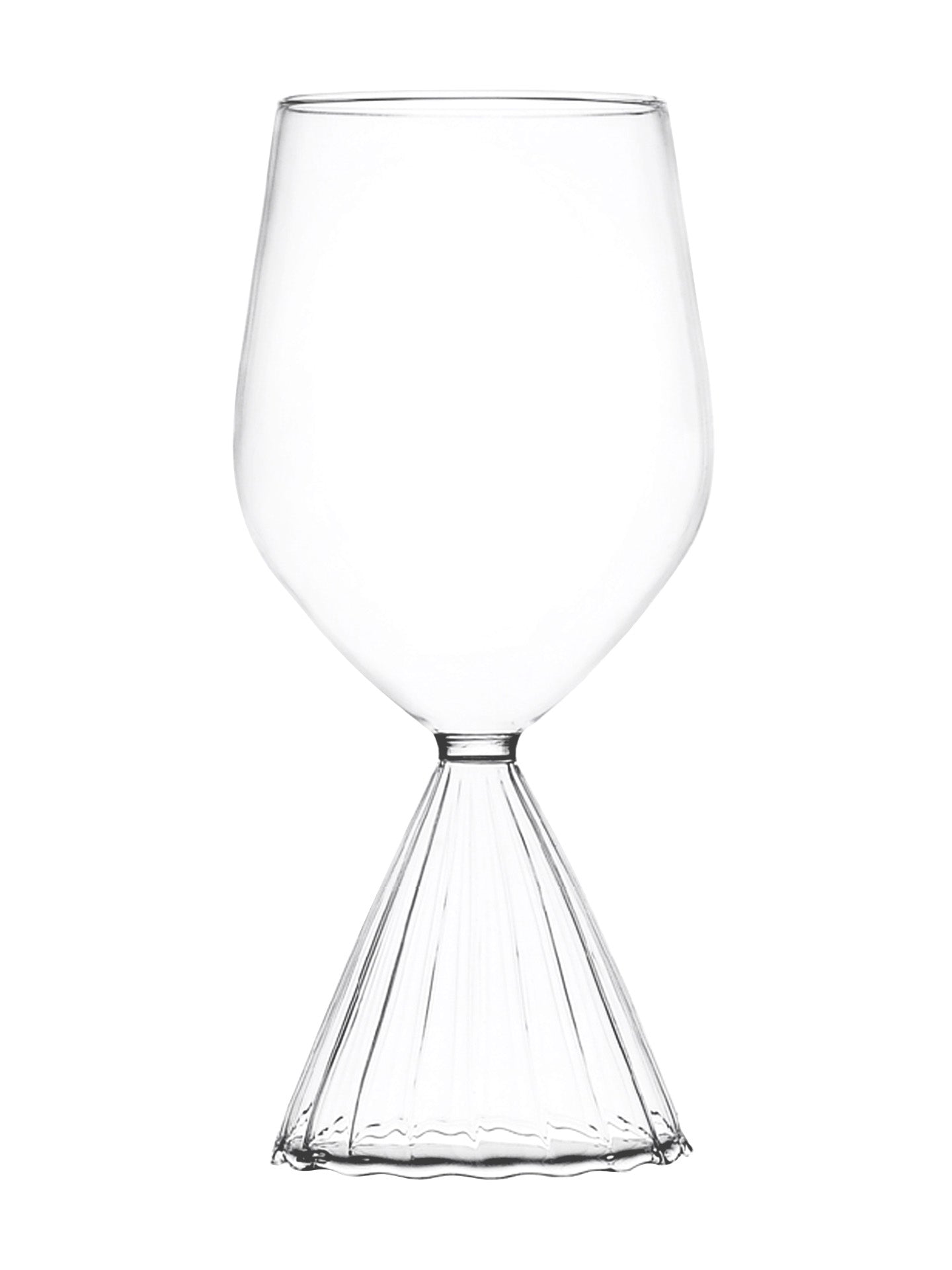 Tutu white wine glass