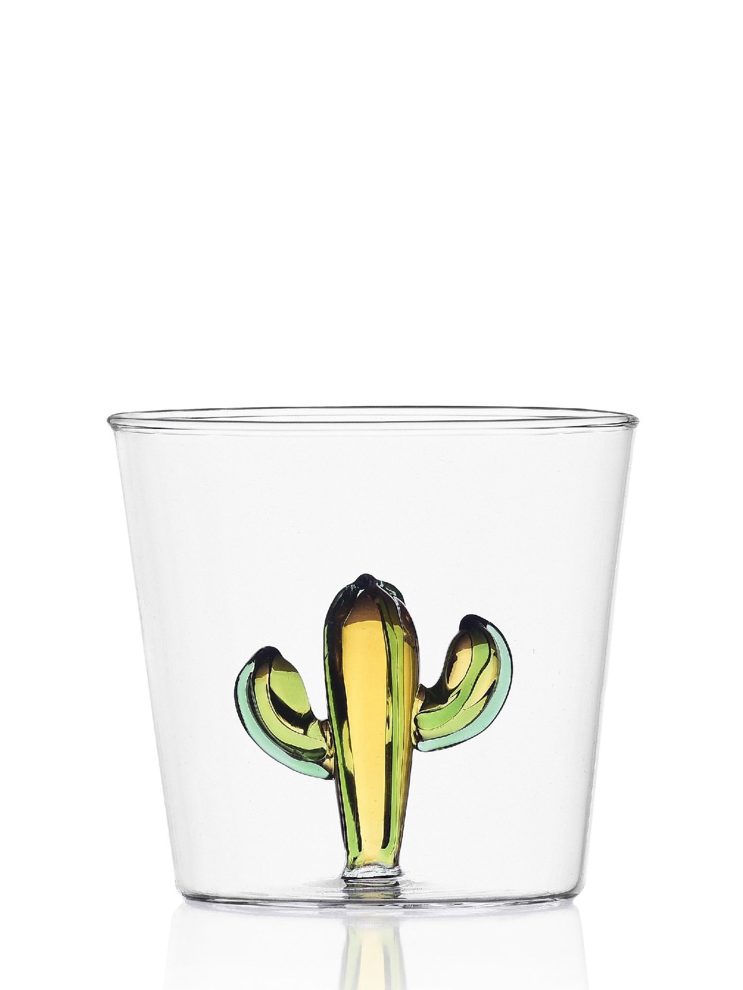 Cactus Tumbler Green-Amber, Desert Plants Collection