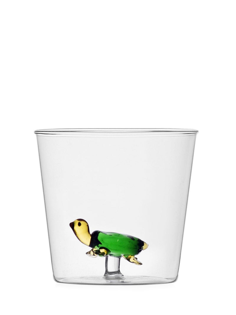 Green turtle tumbler, animal farm collection
