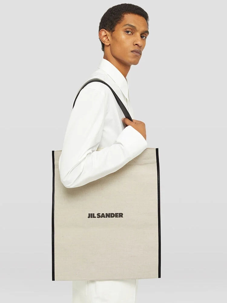 Flat Canvas Shopper Medium