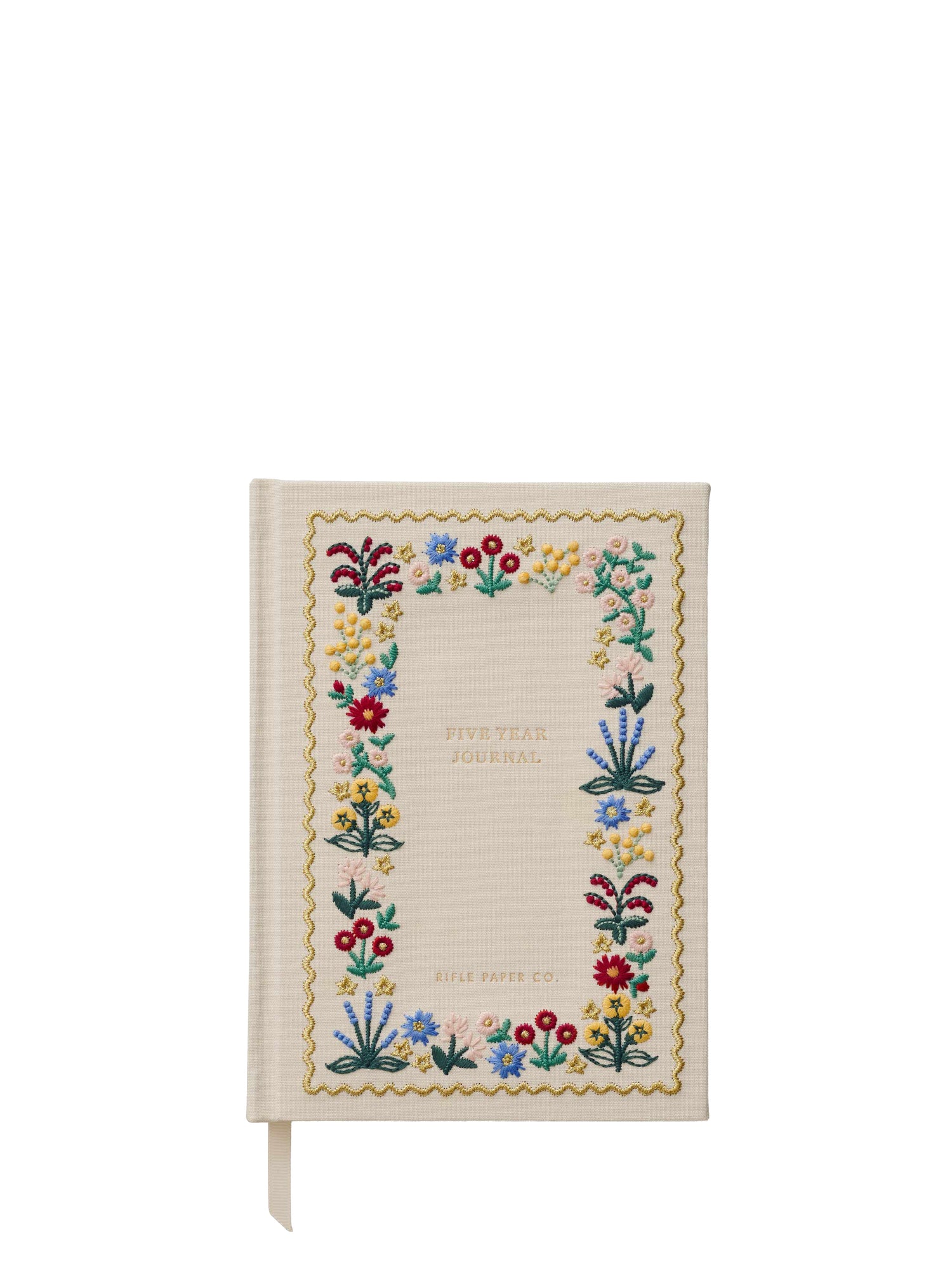 Wildwood 5-year embroidered journal