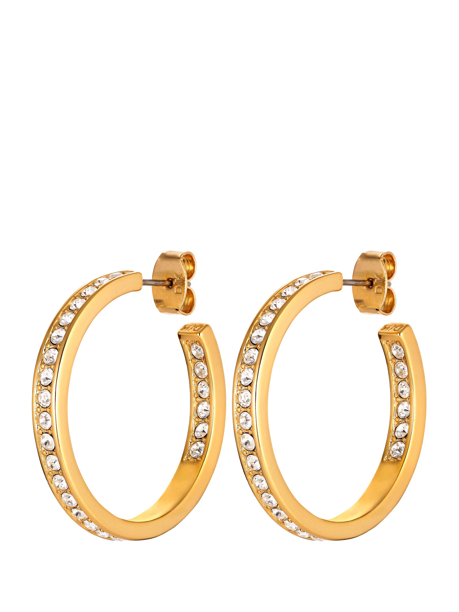 JUSTINA SG CRYSTAL GOLD EARRING