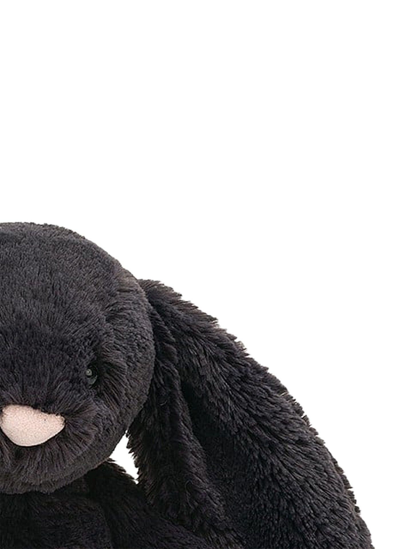 Bashful Black Inky Bunny, medium