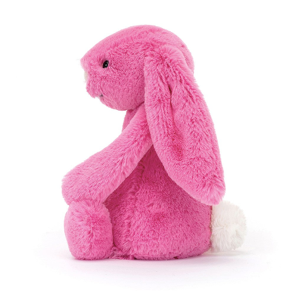 Bashful hot pink bunny, medium