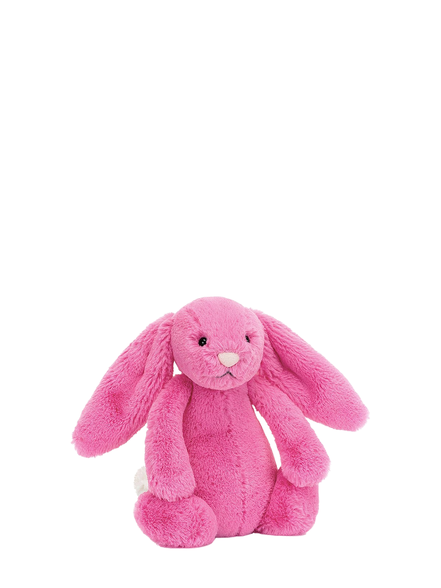 Bashful hot pink bunny, small