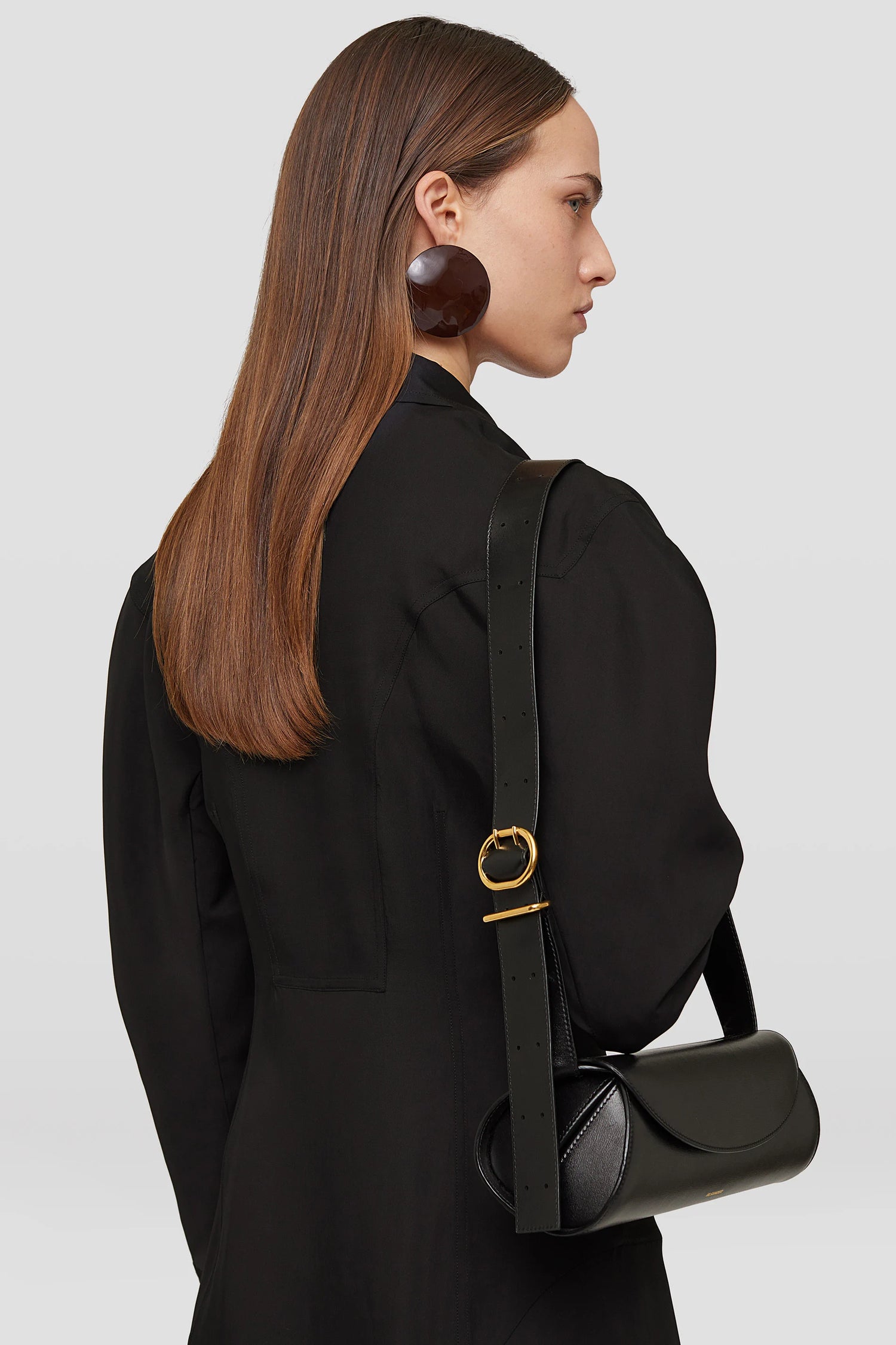 Cannolo small bag, black