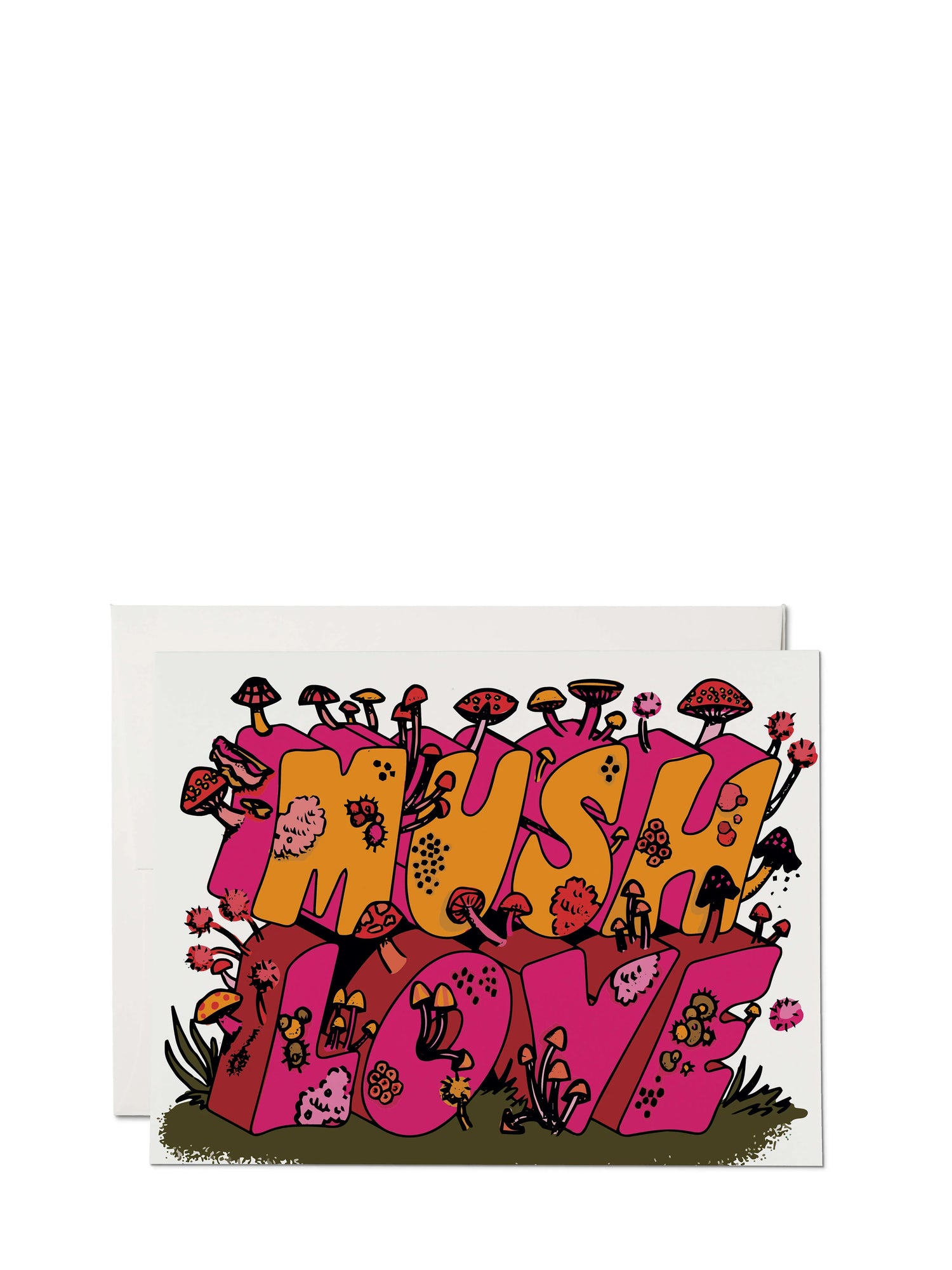 Mush Love, love & friendship greeting card