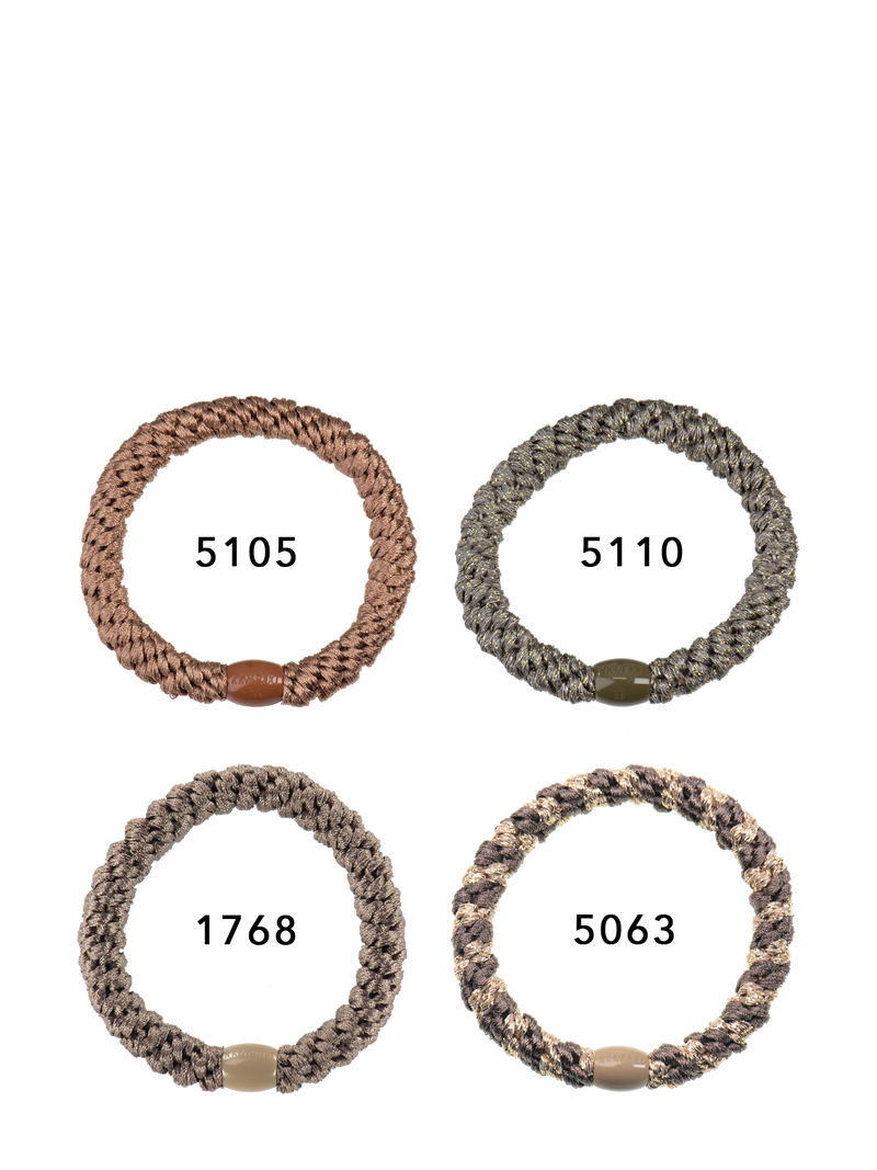 Kknekki Bundle 8, set of 4 hair ties