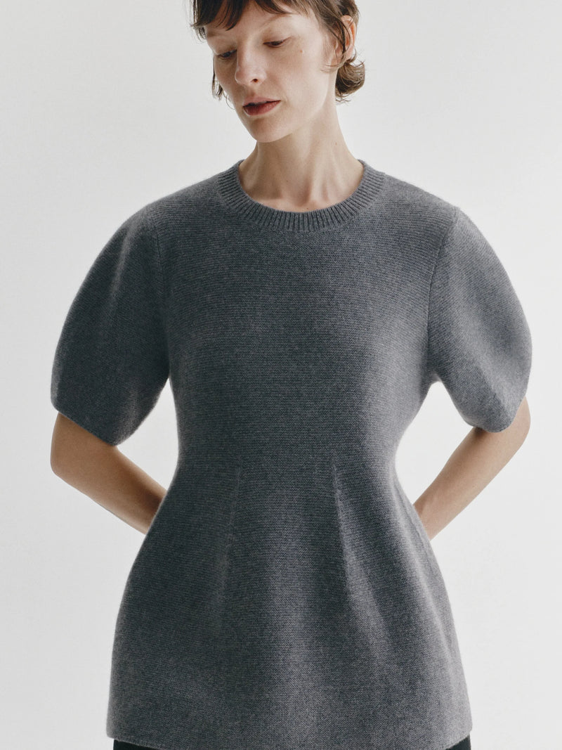 Mella top, graphite