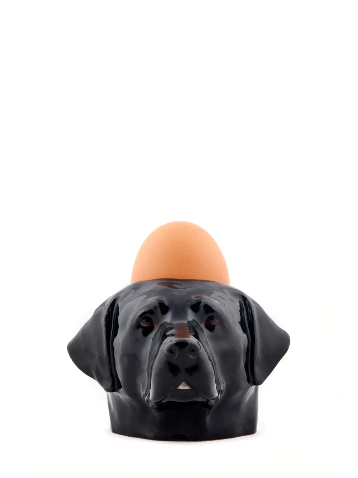 Black Labrador Egg Cup