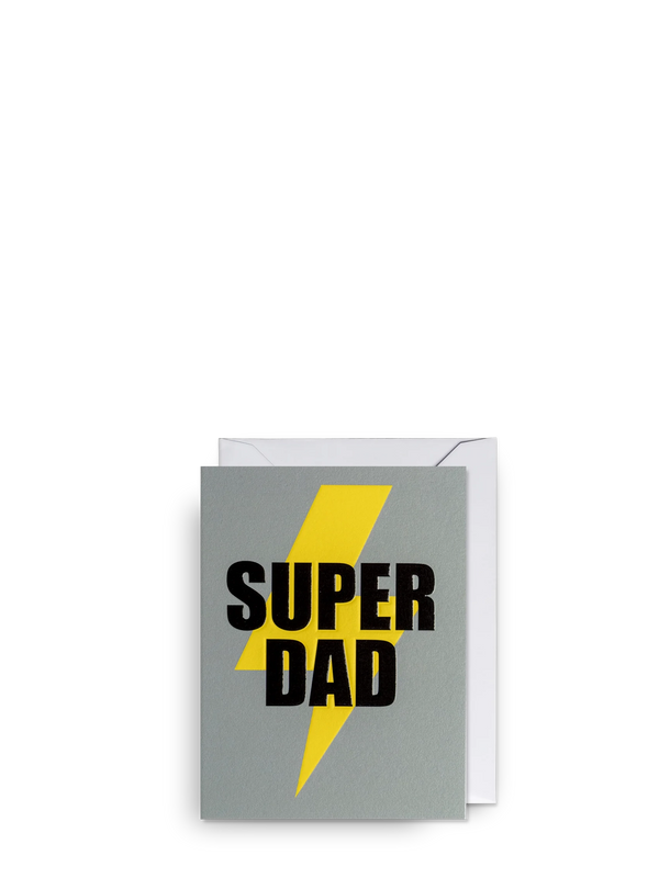 Super Dad, Father's Day mini card