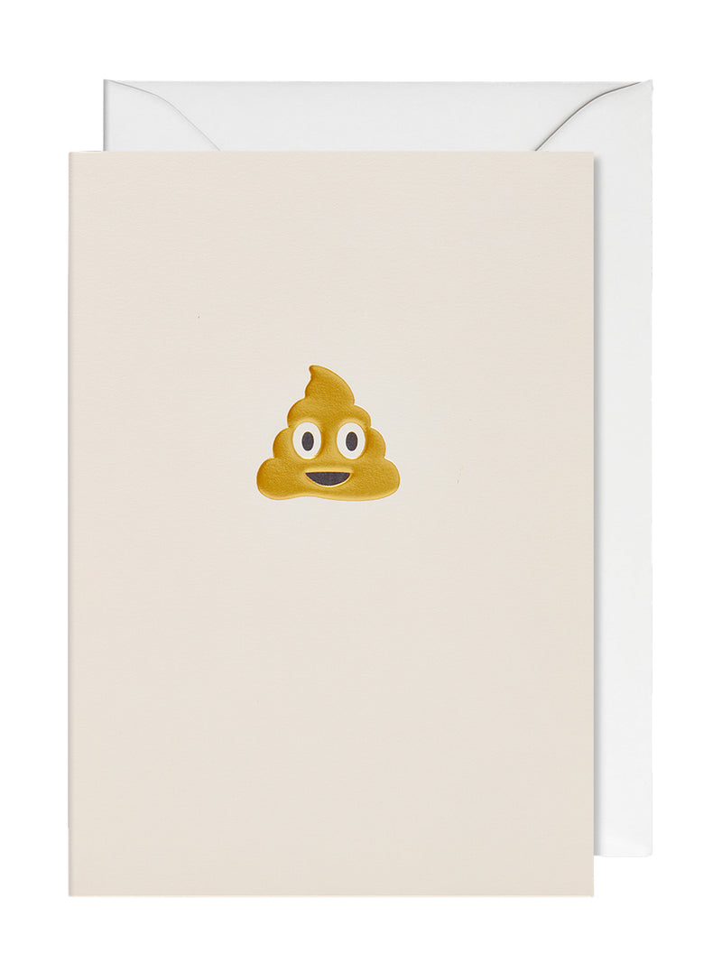Poop sympathy card