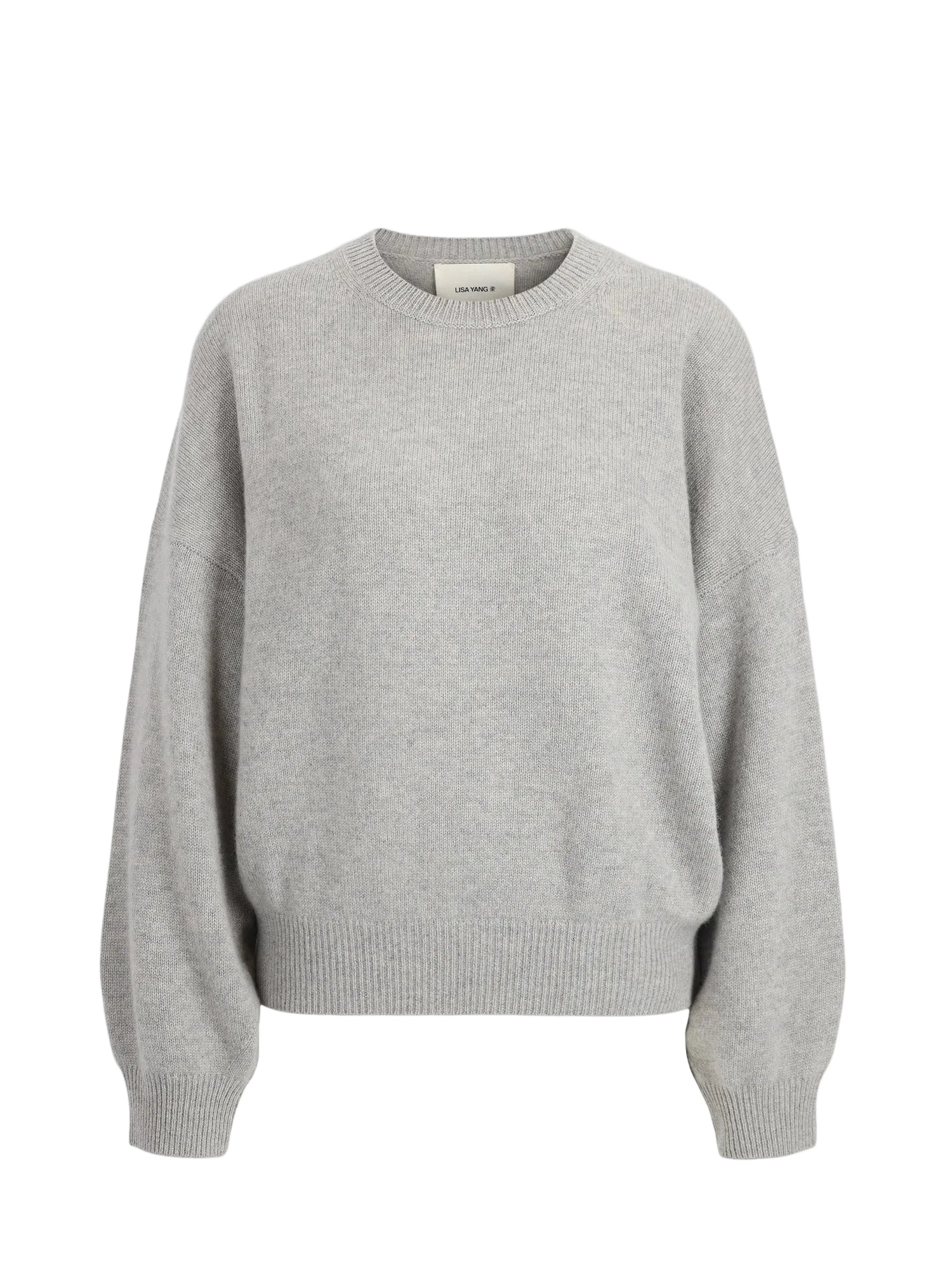 Gray sweater on a white background