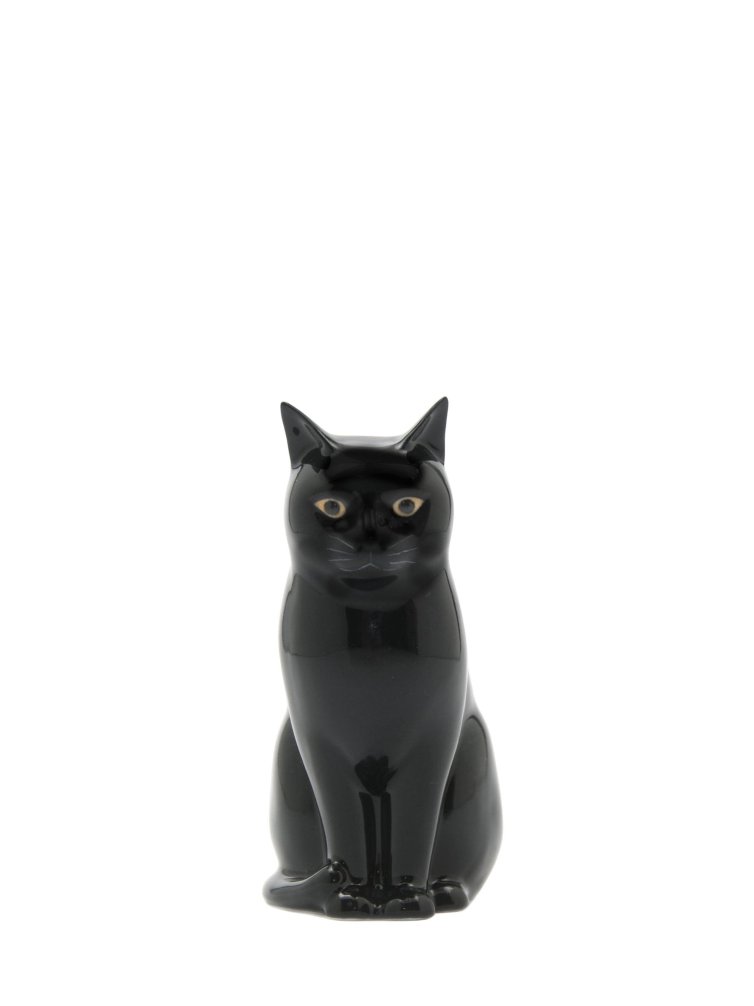 Lucky black Cat Flower Vase, Small