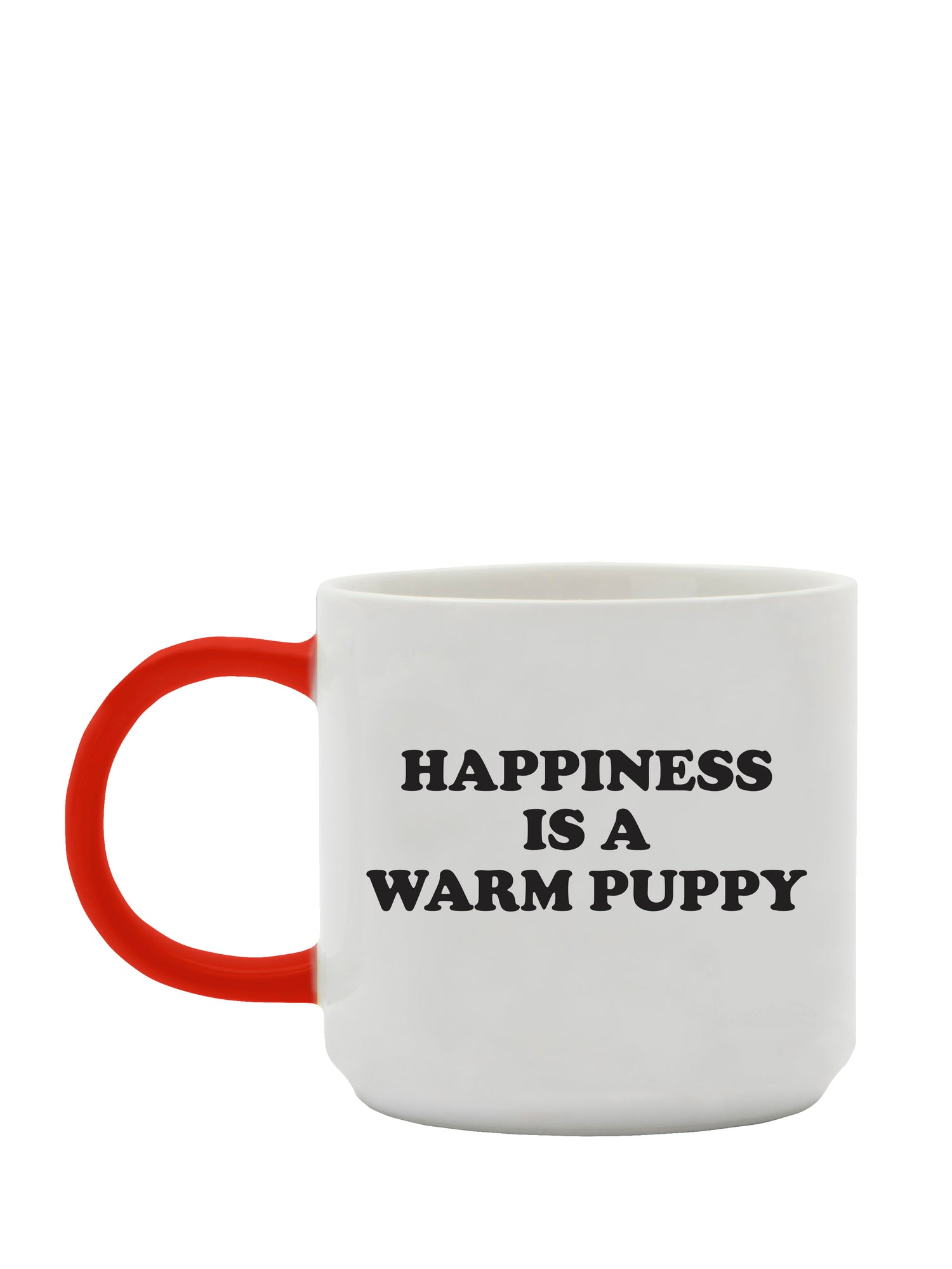 Peanuts mug, Happiness Is A Warm Puppy
