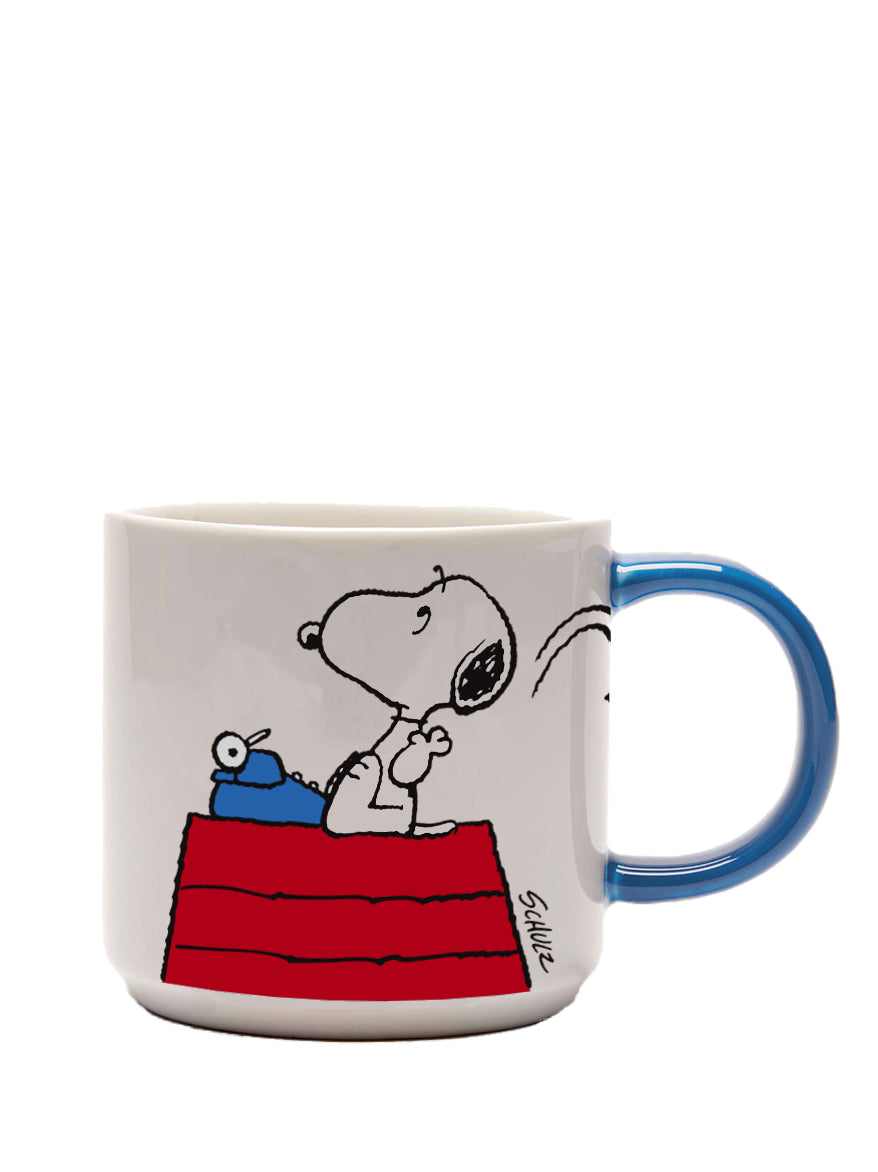 Peanuts Mug, Genius at Work