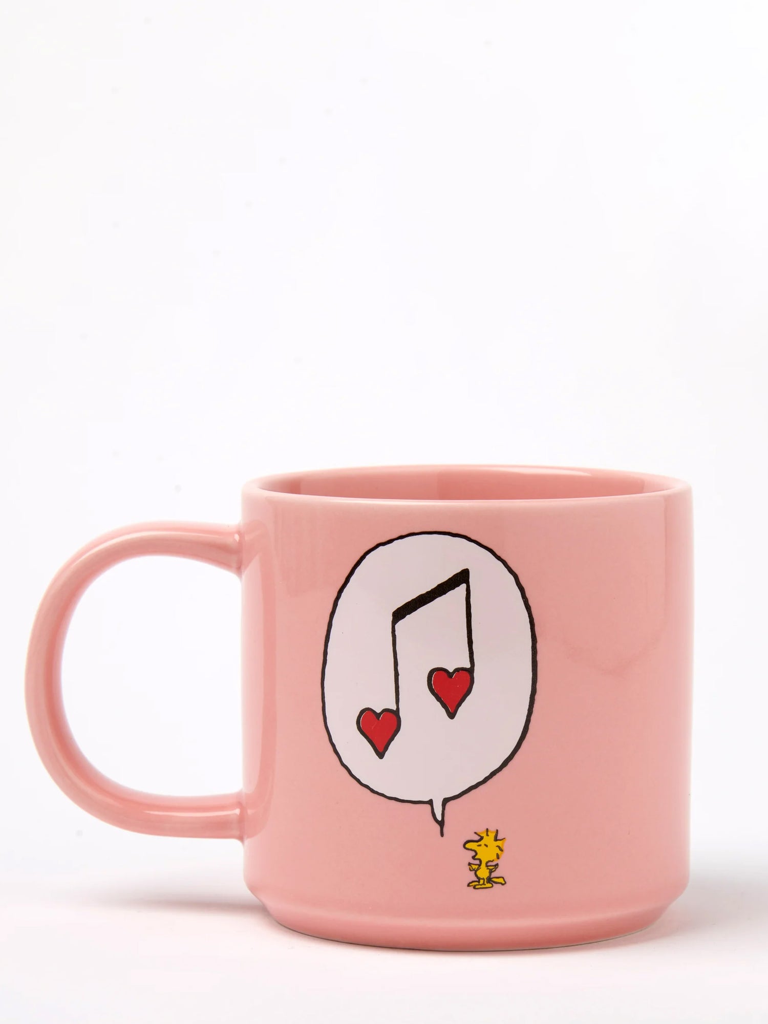 Peanuts mug love song, pink