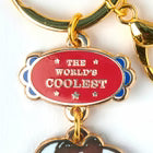 World's best coolest Peanut keyring