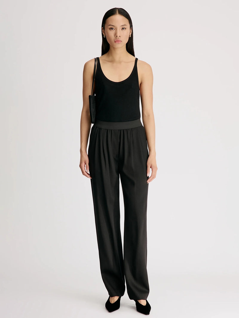 Dan tailored trousers, black