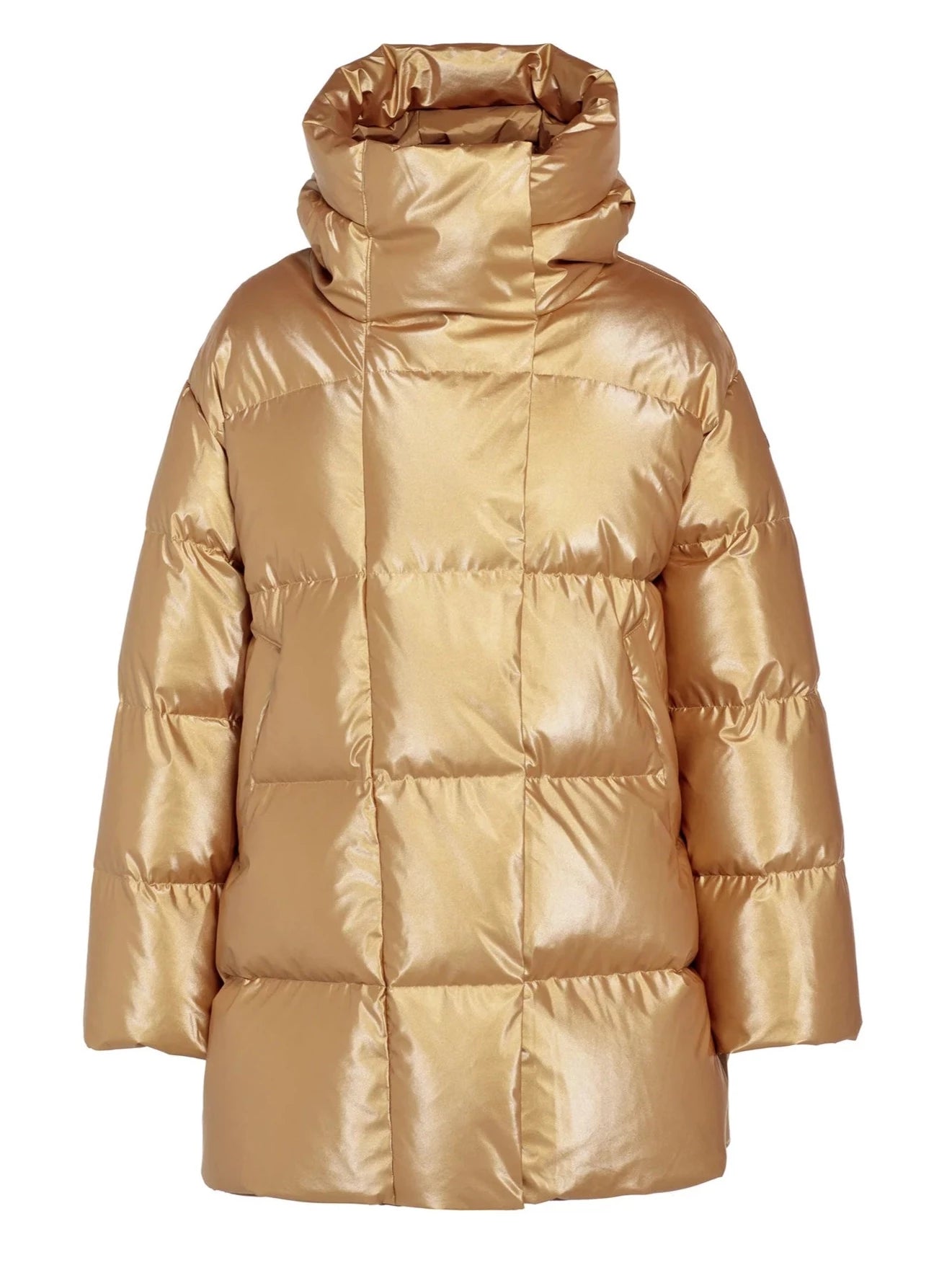 METALLIC jacket, gold