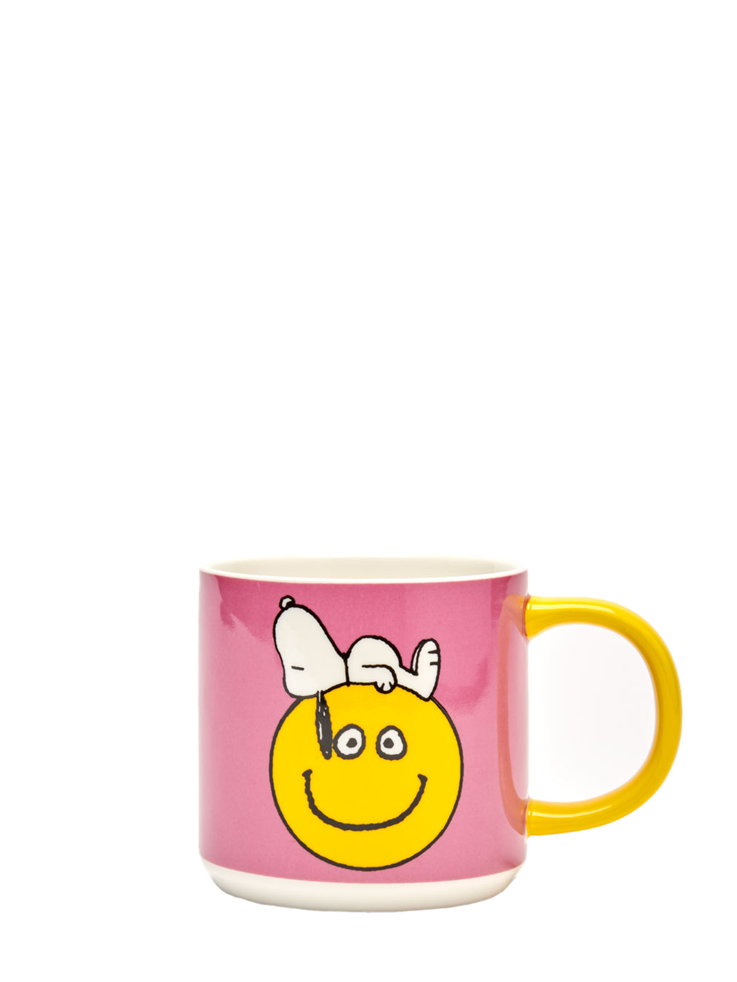 How could Charles M. Schulz, the creator of Snoopy, knew exactly how I feel having my coffee and then drew the perfect face & Snoopy for it??