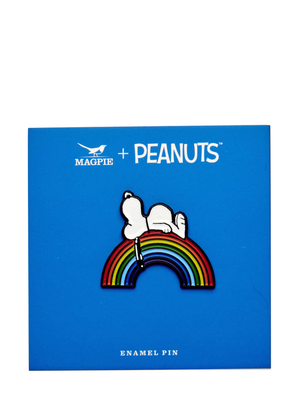 Peanuts Good Vibes Pin (Rainbow)