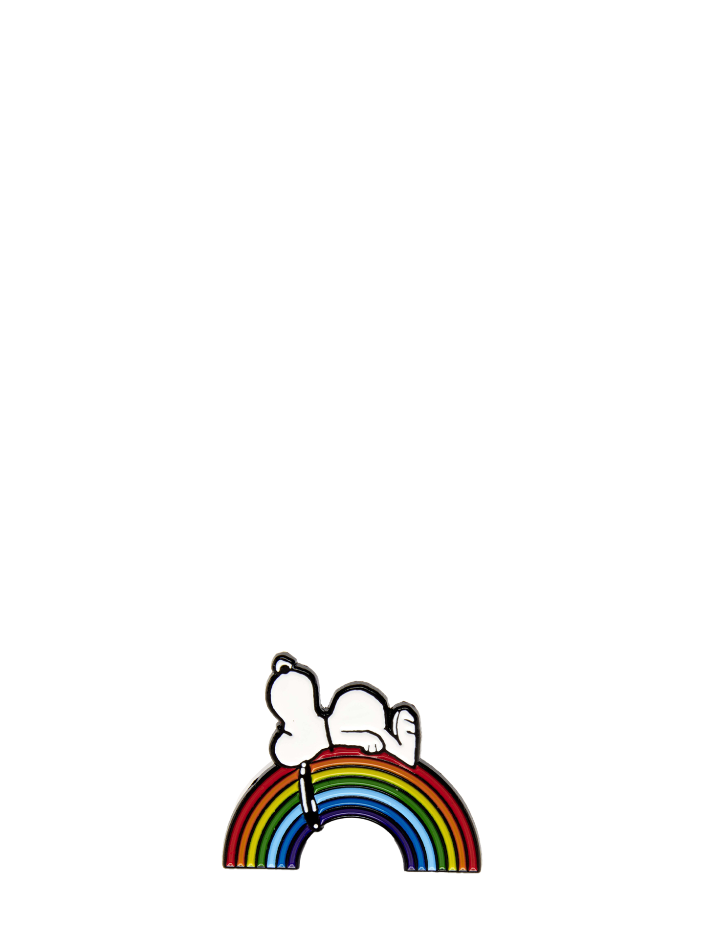 Peanuts Good Vibes Pin (Rainbow)
