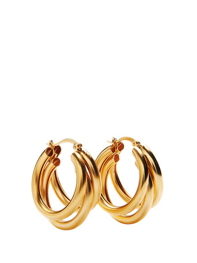 Mai Hoops, goldplated