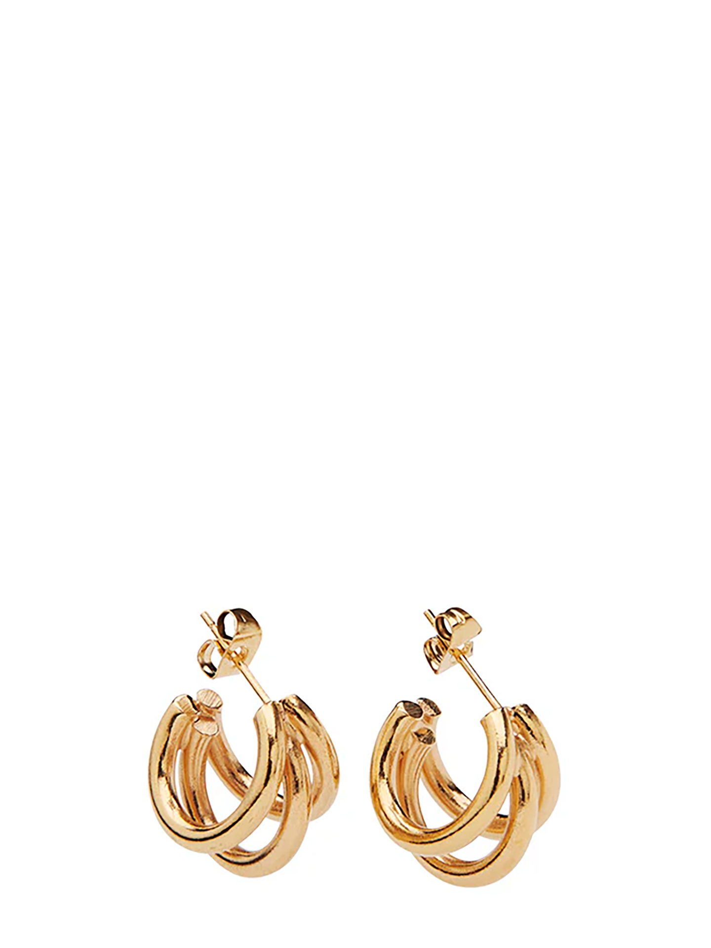 Mai Micro Earrings, goldplated