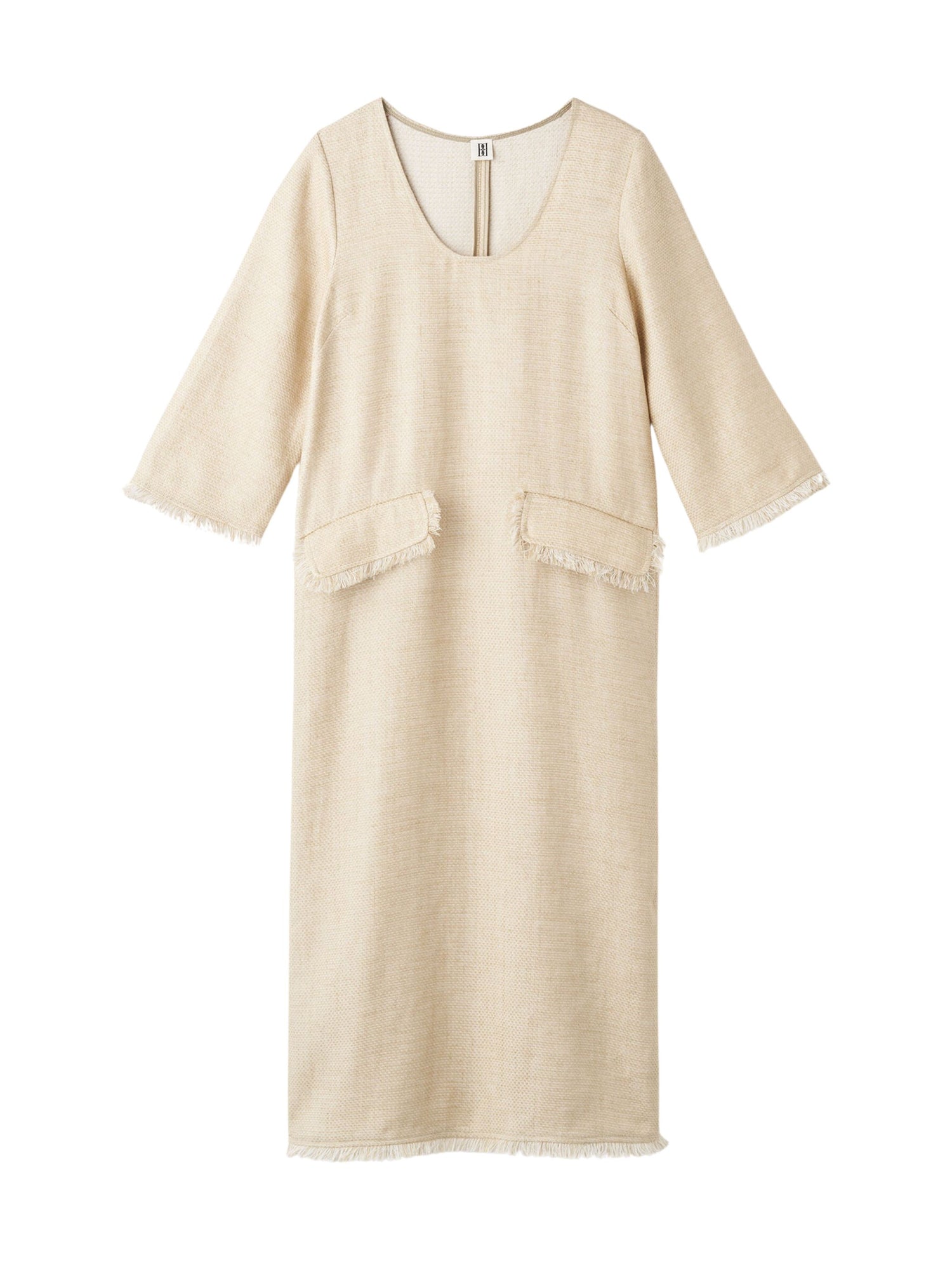 Delany dress, wood colour