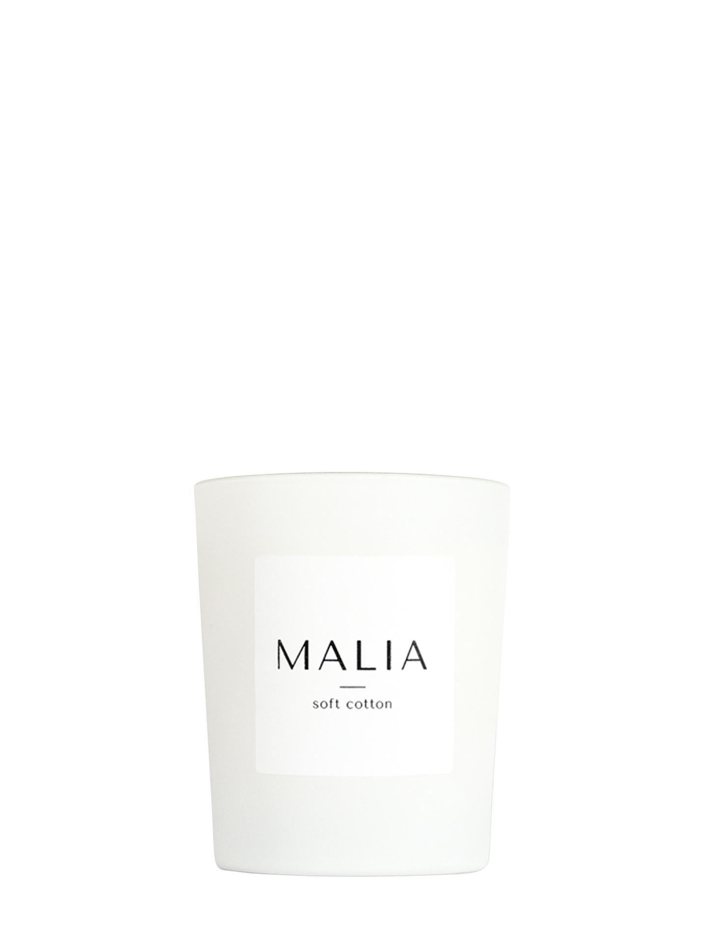 Soft cotton scented candle (180g)
